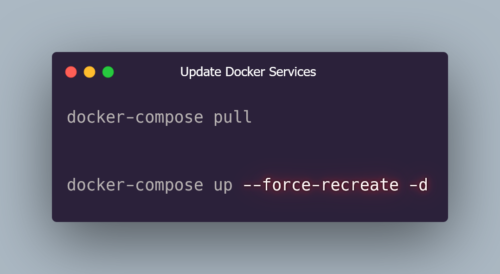 Read more about the article Update Docker Containers In Docker Compose